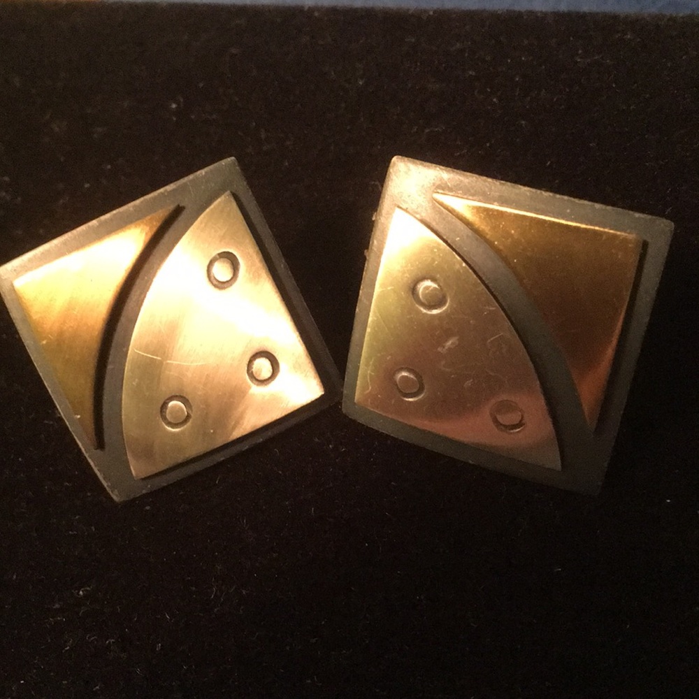 Mixed Metal Earrings